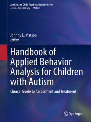 cover image of Handbook of Applied Behavior Analysis for Children with Autism
